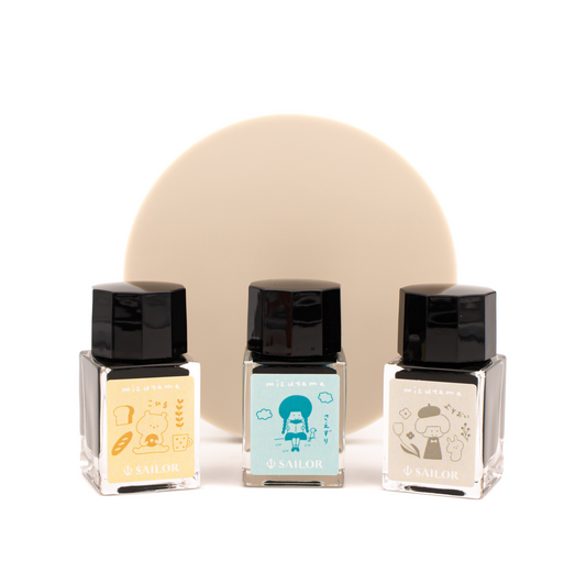 Sailor Profit Junior 10 x Mizutama Set of 3 Ink Bottles (Japan)