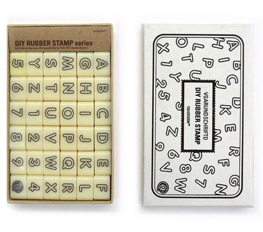 DIY Rubber VGA Rounded Stamp Set  | 7321 Design (Korea)