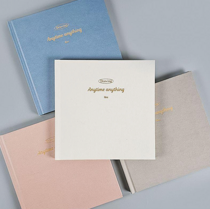 Anytime Anything Hardback Drawing Journal | Ibis (Korea)
