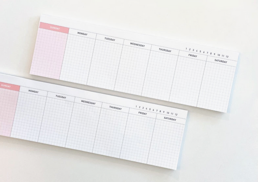 Weekly Desk Pad | Jam Studio (Korea)