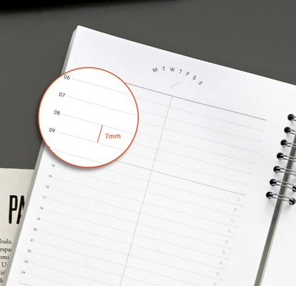 Daily A5 Work Log Planner | Iconic (Korea)