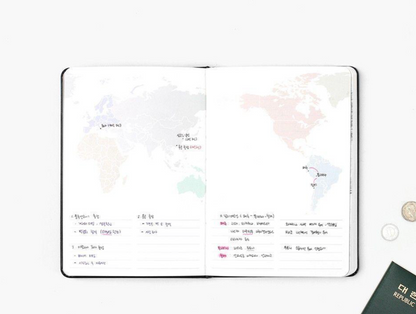 Between Calm and Passion Undated Monthly Planner | Bookfriends (Korea)