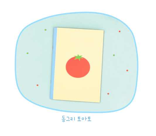 Tomato Mini Scout Notebook | Dash & Dot (Korea)