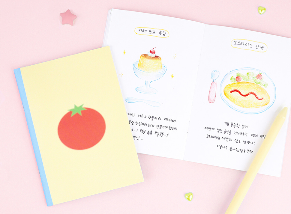 Tomato Mini Scout Notebook | Dash & Dot (Korea)