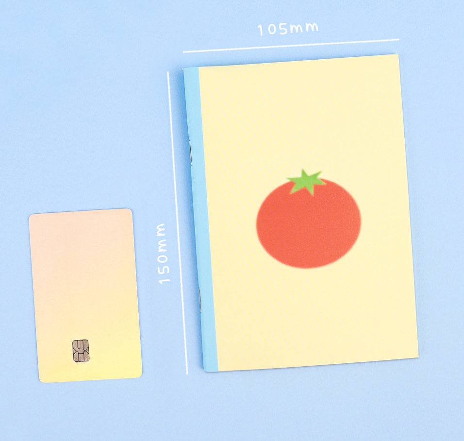Tomato Mini Scout Notebook | Dash & Dot (Korea)