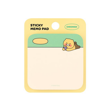 Choonsik Sticky Notes Pad | Kakao Friends (Korea)