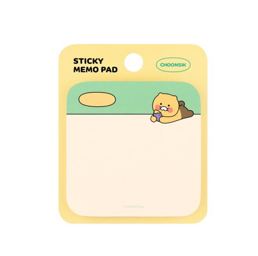 Choonsik Sticky Notes Pad | Kakao Friends (Korea)