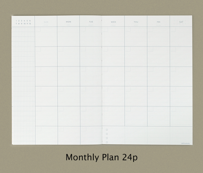 List To Live By Weekly Planner | Paperian (Korea)