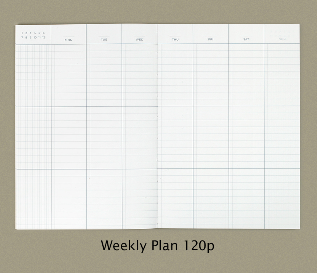List To Live By Weekly Planner | Paperian (Korea)