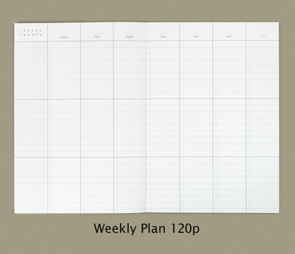 List To Live By Weekly Planner | Paperian (Korea)