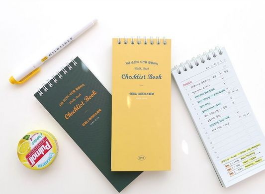 The Memo Checklist Book Notepad | GMZ (Korea)