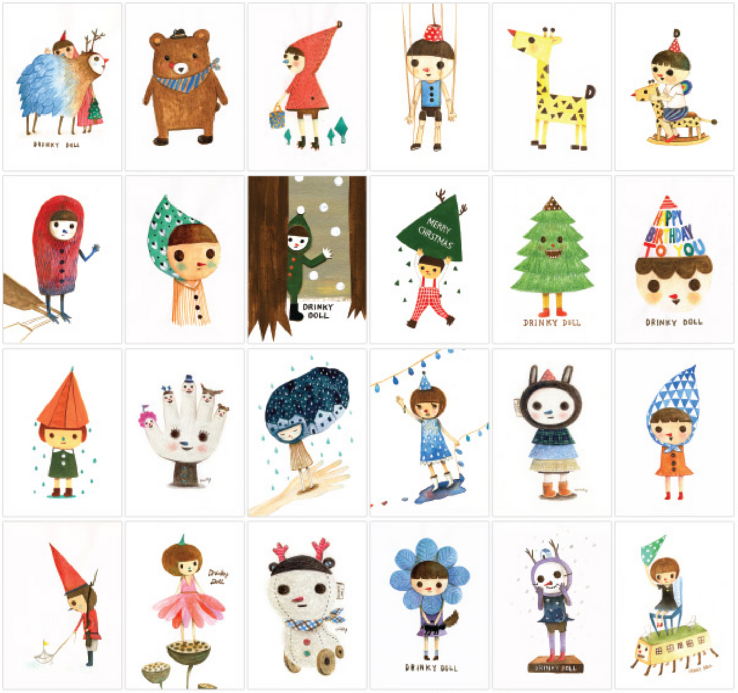Drinky Label Sticker Pack | Nacoo (Korea)
