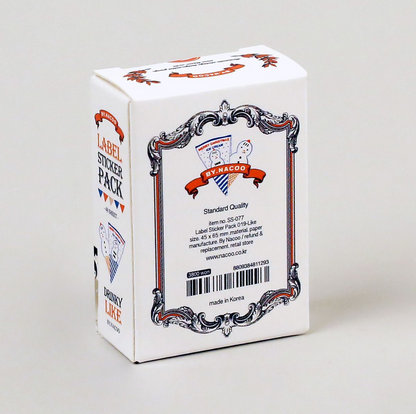 Like Label Sticker Pack | Nacoo (Korea)