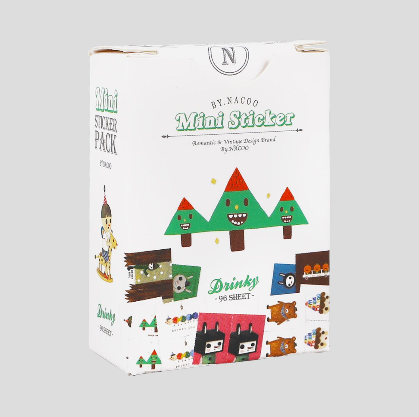 Drinky Mini Sticker Pack | Nacoo (Korea) – WE ARE 1976