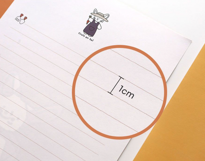 CComang Letter Paper Notepad | Pinkfoot (Korea)