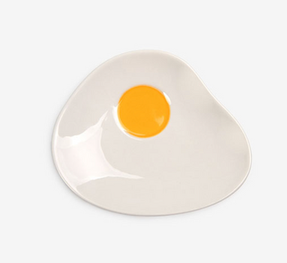 Ceramic Fried Egg Plate | Dailylike (Korea)