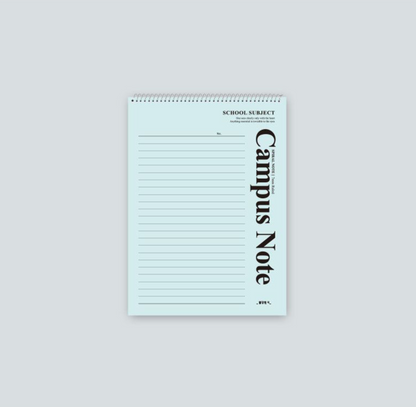 A5 Top Ring Campus Note Notepad | Red Fancy (Korea)