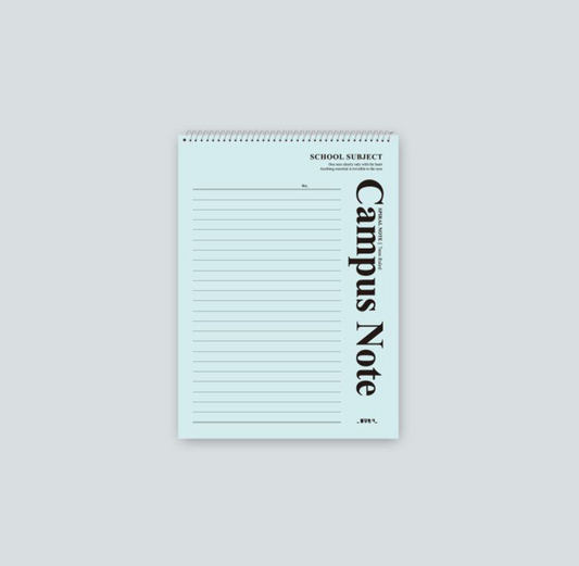 A5 Top Ring Campus Note Notepad | Red Fancy (Korea)