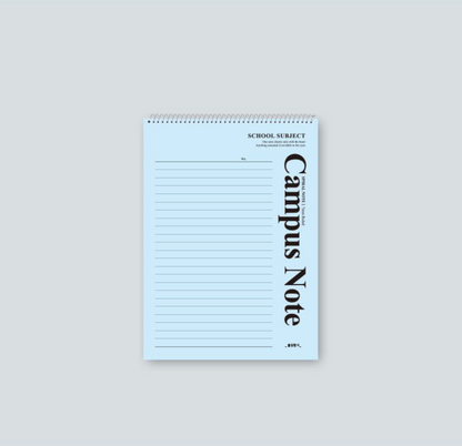 A5 Top Ring Campus Note Notepad | Red Fancy (Korea)