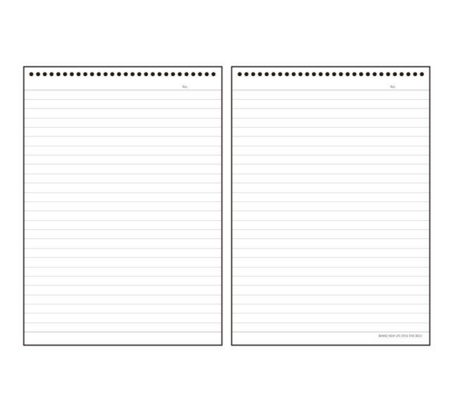 A5 Top Ring Campus Note Notepad | Red Fancy (Korea)