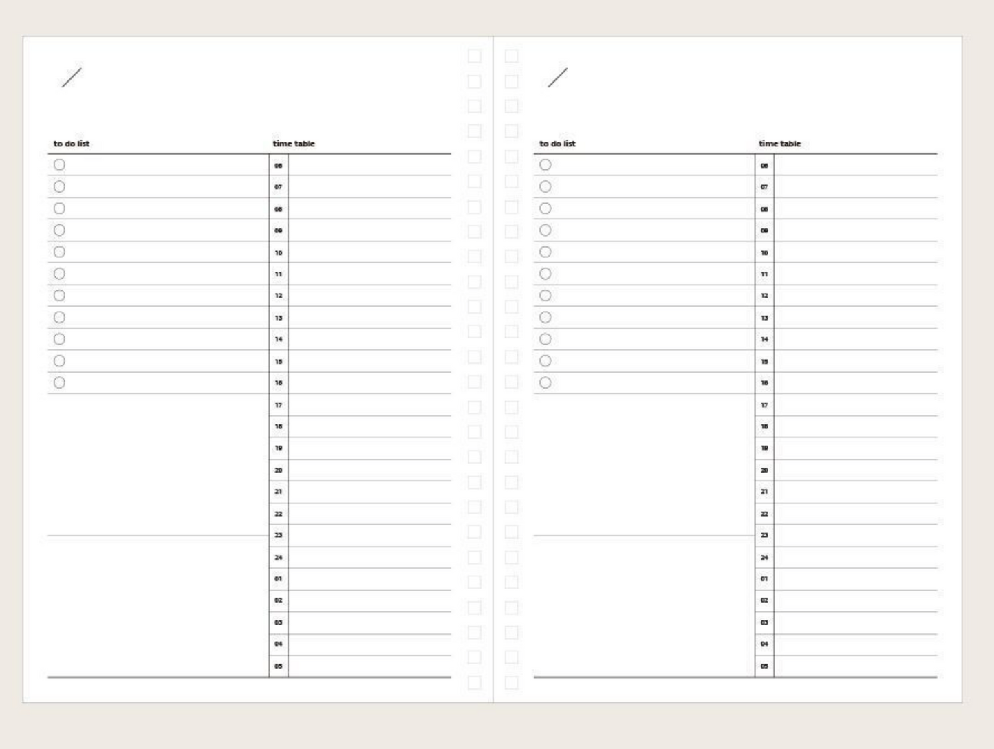 Gi-Bon A5 Work Diary Planner | Indigo (Korea)