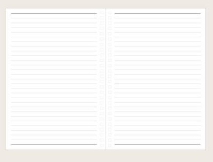 Gi-Bon A5 Work Diary Planner | Indigo (Korea)