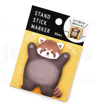 Load image into Gallery viewer, Red Panda Sticky Notepad Stand | Mindwave (Japan)
