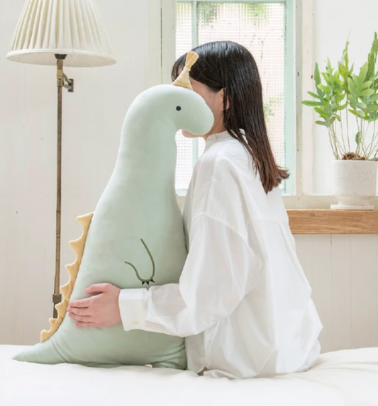 Fearful Kyoryu Plush Pillow | Large | Roomies Party (Japan)