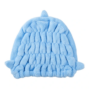 Plush Dolphin Hair Towel | LIV HEART (Japan)