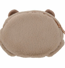 Load image into Gallery viewer, Plush Peekaboo Otter Zipper Pouch | Brown | LIV HEART (Japan)
