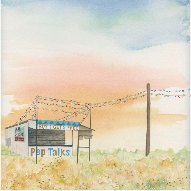 Pep Talks | Pocket Print Series | Heather Sundquist Hall (TX)