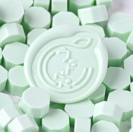 Wax for Wax Seal Stamp | | Matte Mint| WOODPEPE (Japan)