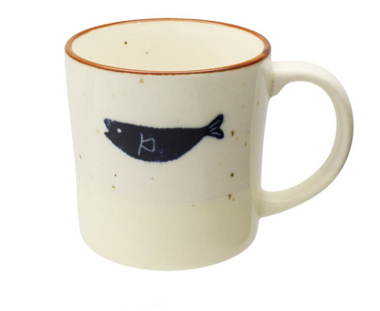 Ceramic Hyori Fish Mug | Izawa (Japan)