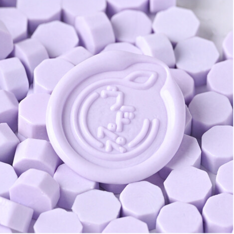 Stamp Sealing Wax | Purple Sweetpotato Milk (Matte) | WOODPEPE (Japan)