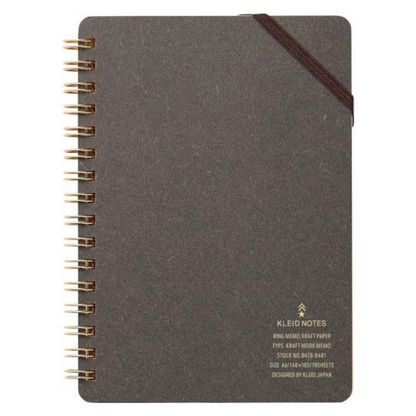 Kraft Work Memo Notebook (A6) | Kleid (Japan)