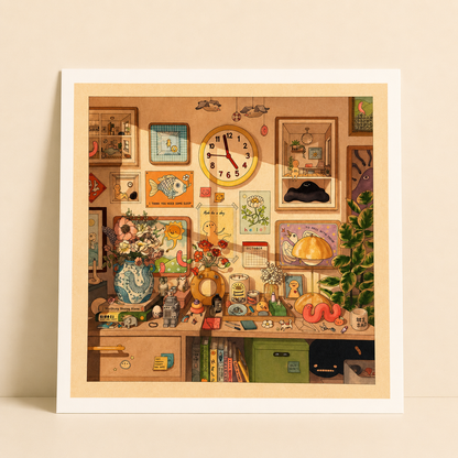 Shelf Still Life Art Print | Felicia Chiao (CA)