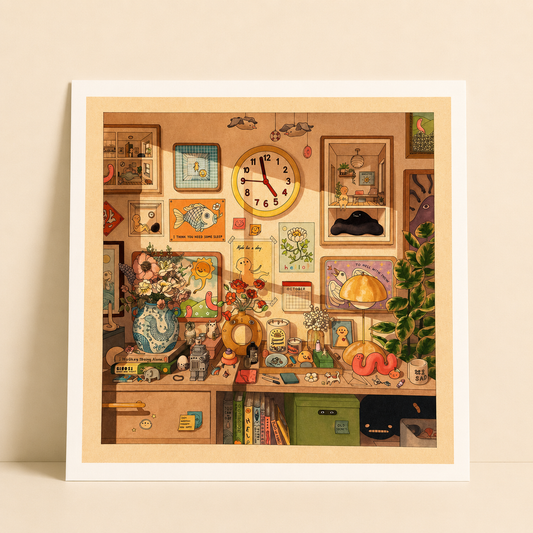 Shelf Still Life Art Print | Felicia Chiao (CA)