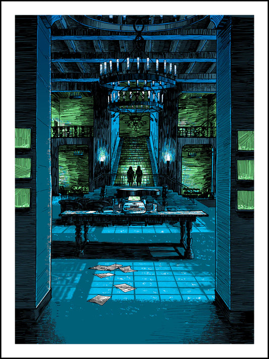 Death of the Author Screen Print | Tim Doyle
