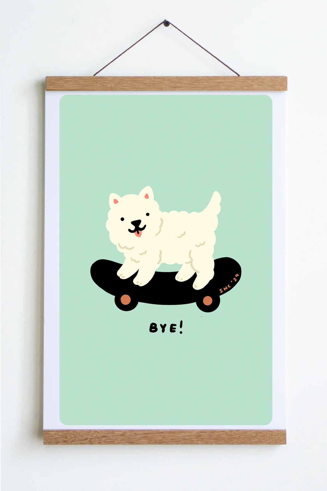 Sk8 Dawg (Bye) Print | Stay Home Club (CA)