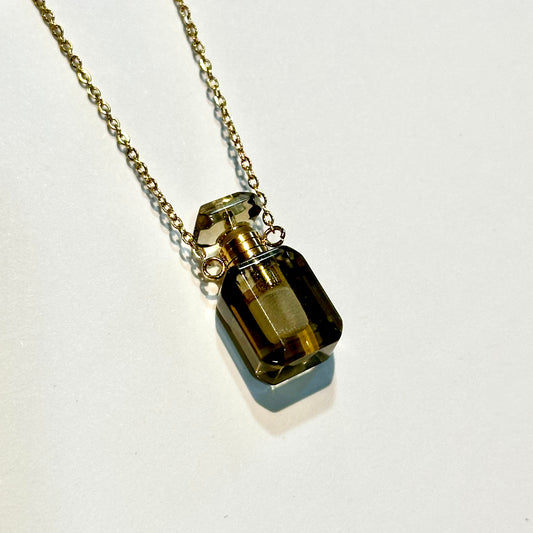 Gemstone Mini Perfume Bottle Necklace | Christine Jehlickova (ONT)