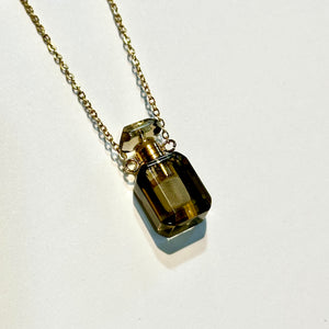 Gemstone Mini Perfume Bottle Necklace | Christine Jehlickova (ONT)
