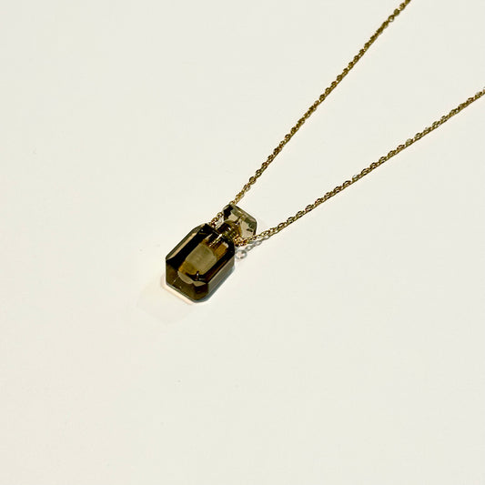 Gemstone Mini Perfume Bottle Necklace | Christine Jehlickova (ONT)
