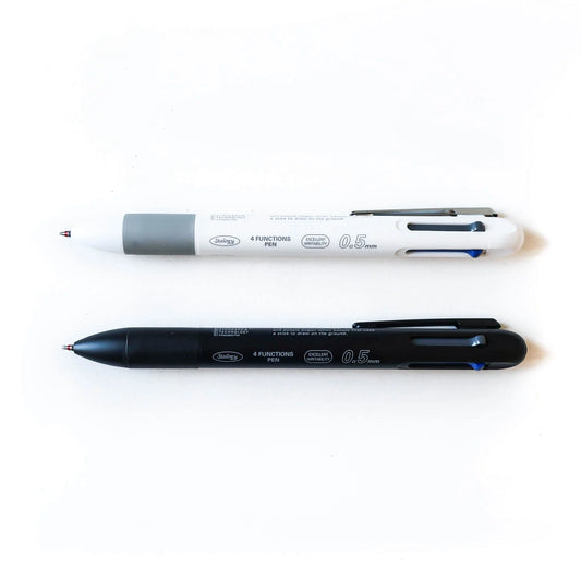 4 Function 0.5mm Pen | Stalogy (Japan)