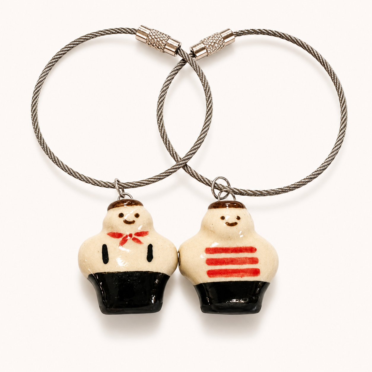 Sweet Pair Stoneware Couples Pendant Set | Taitau Fung (HK)