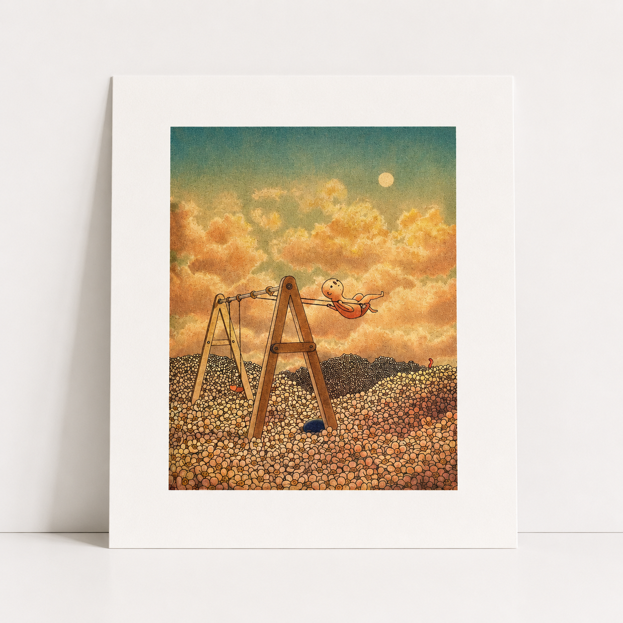 Swing Art Print | Felicia Chiao (CA)