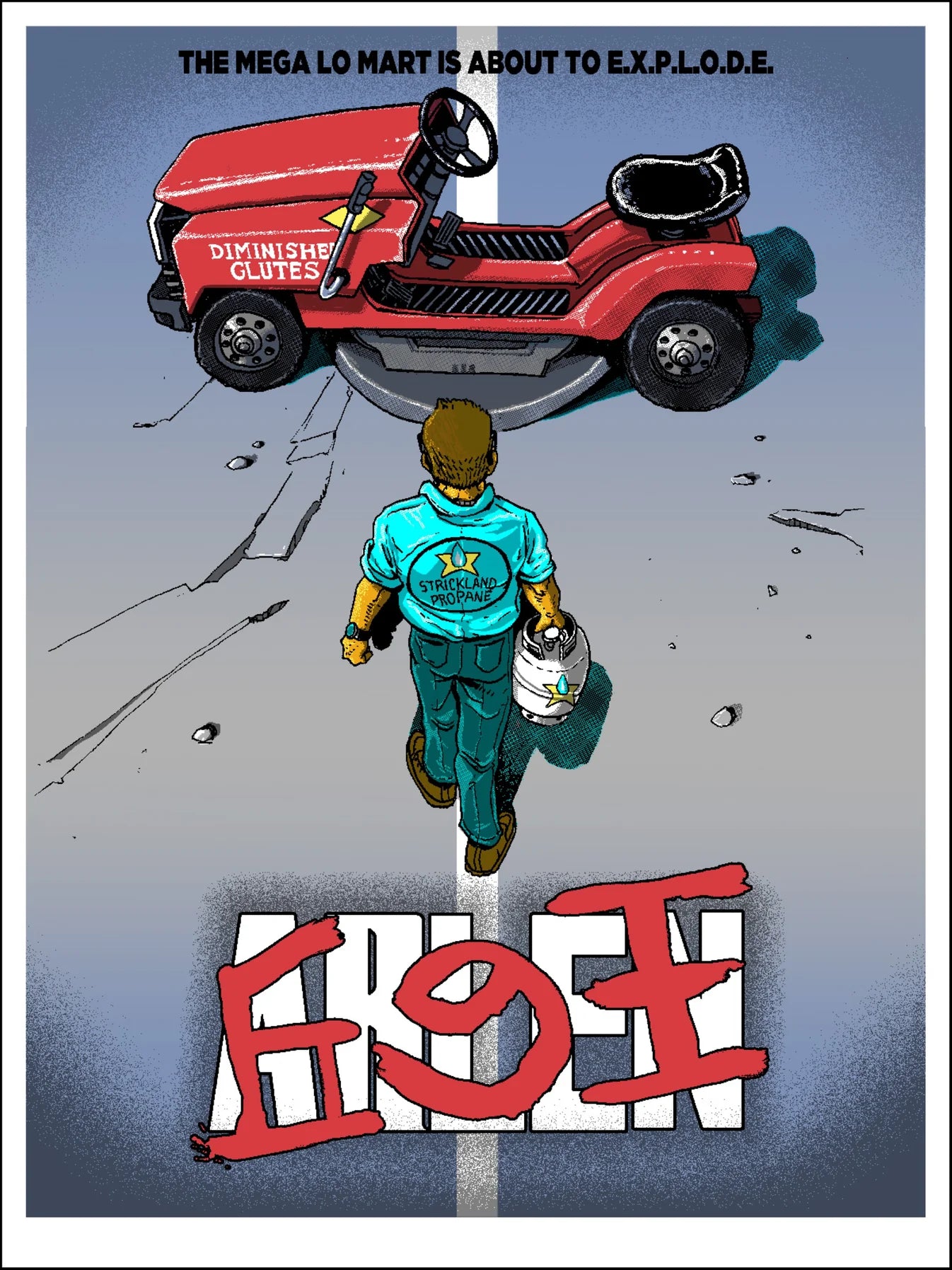 King of the Hill is the Best Anime Screen Print | Tim Doyle