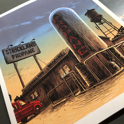Rusty Shackleford Screen Print | Tim Doyle (TX)