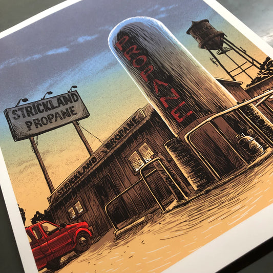 Rusty Shackleford Screen Print | Tim Doyle (TX)