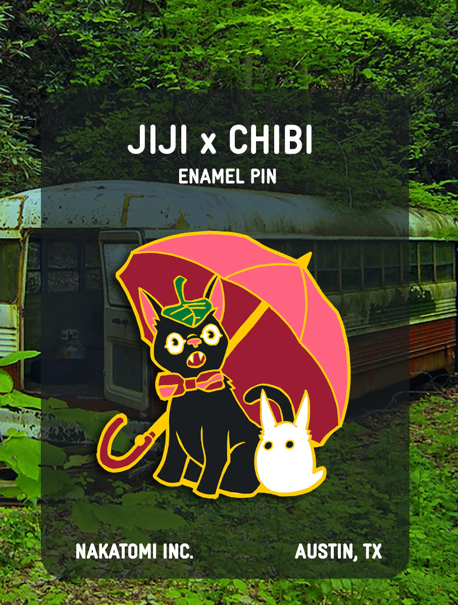 Jiji x Chibi Enamel Pin | Tim Doyle (TX)