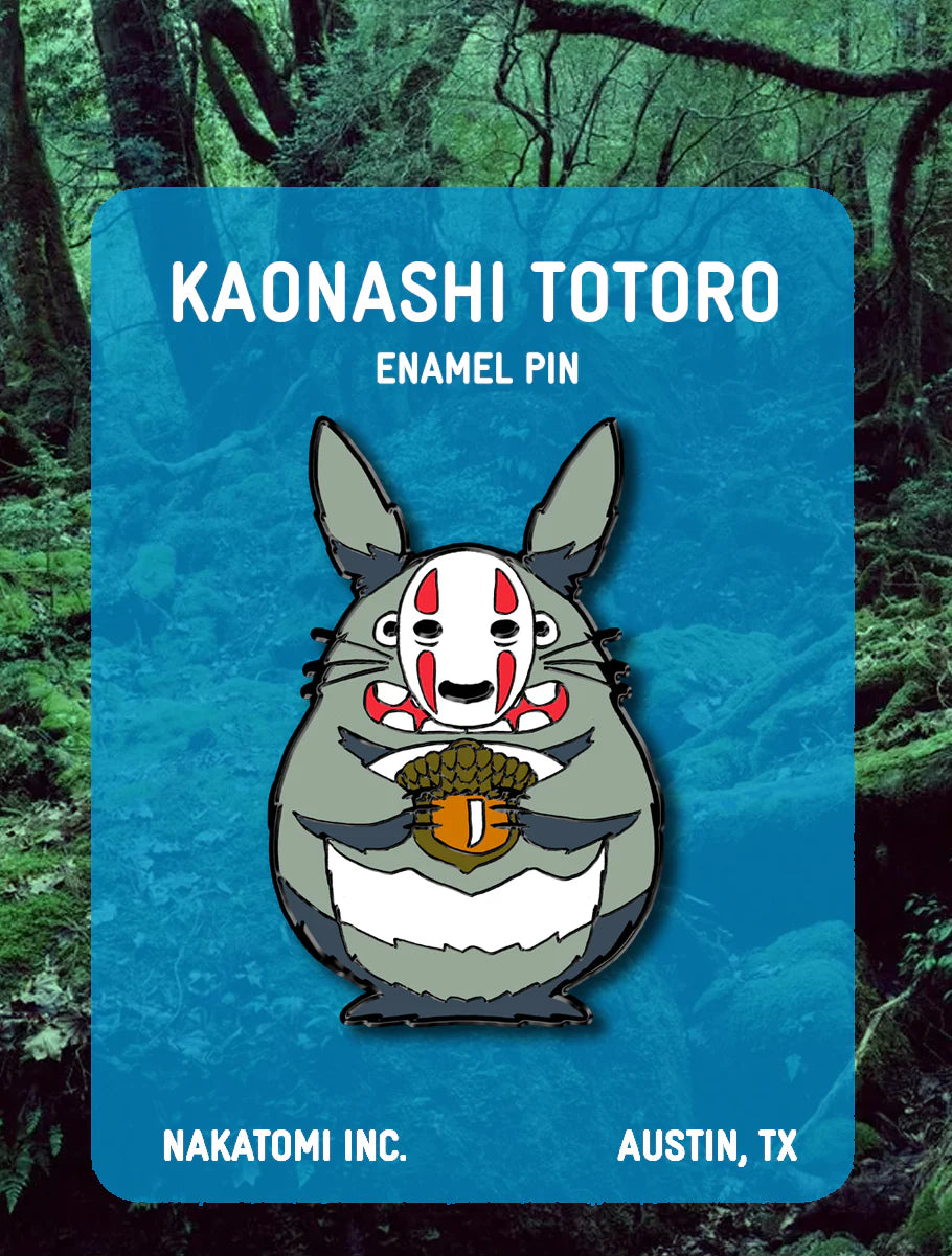 Kaonashi Totoro Enamel Pin | Tim Doyle (TX)